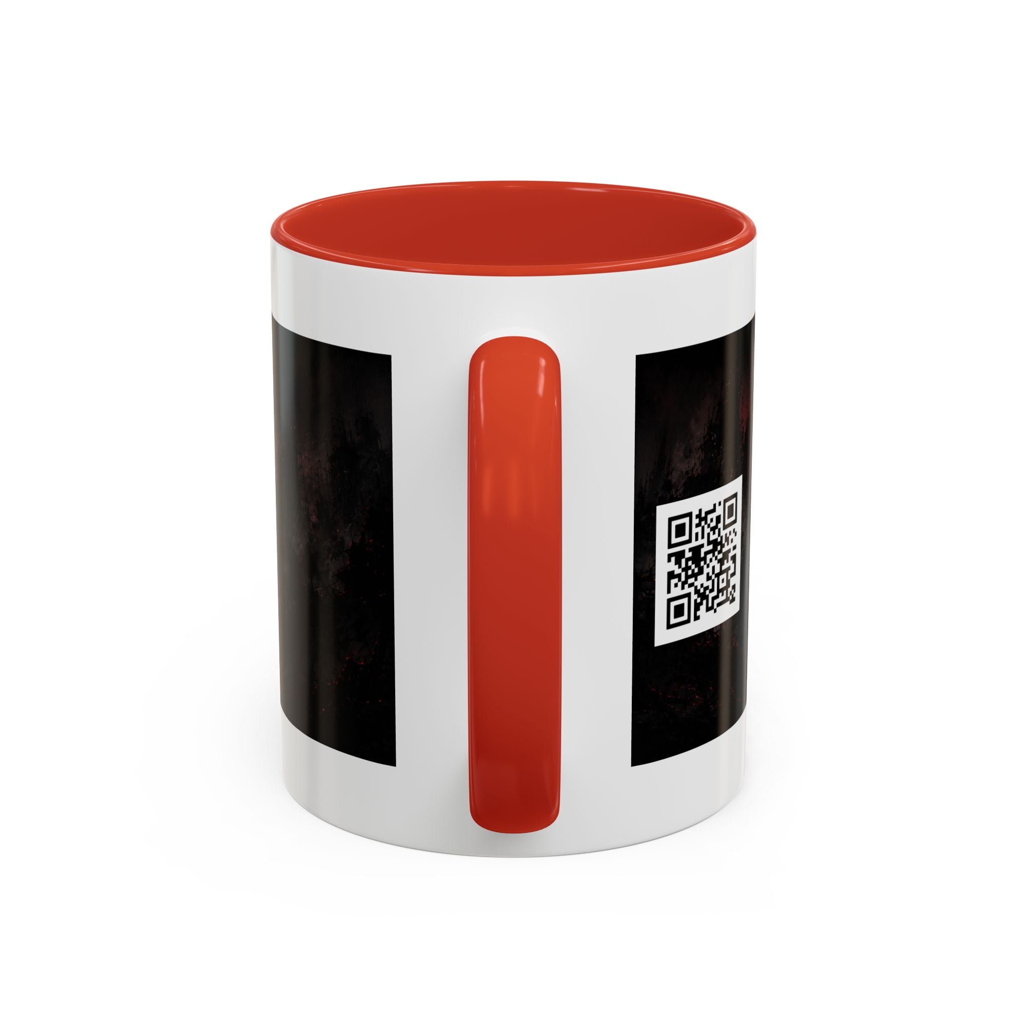 Quiet Violence Gothic Coffee Mug — Dark Horror Artwork Accent Mug (11/15 oz)
