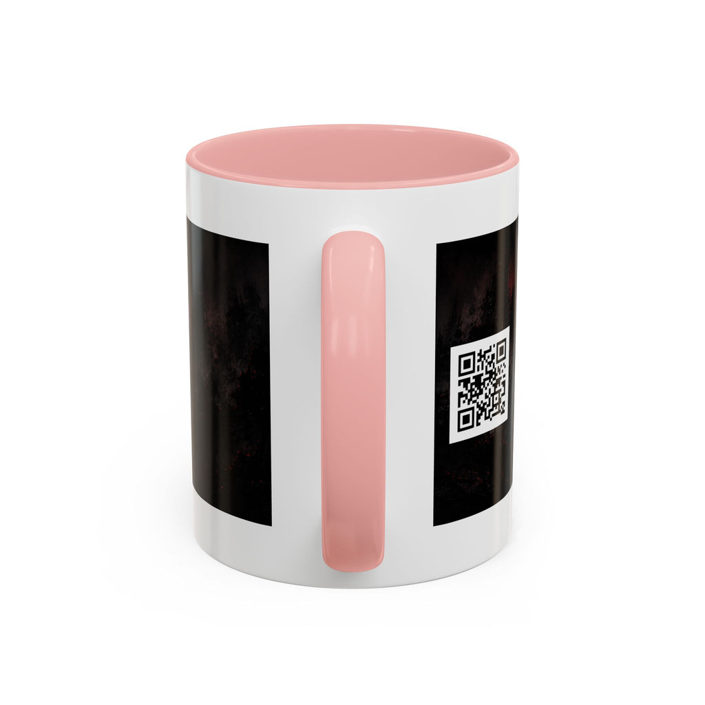 Quiet Violence Gothic Coffee Mug — Dark Horror Artwork Accent Mug (11/15 oz)