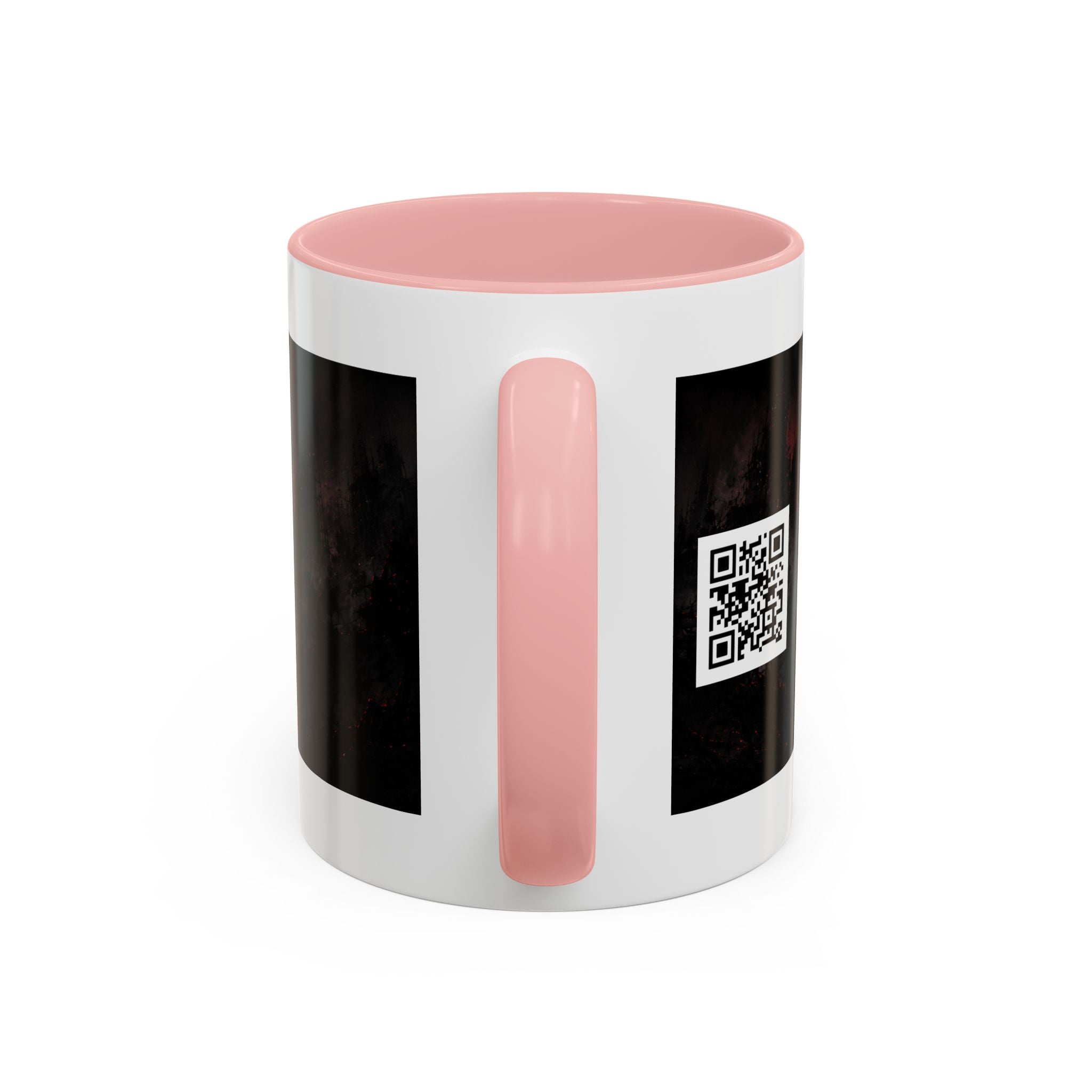 Quiet Violence Gothic Coffee Mug — Dark Horror Artwork Accent Mug (11/15 oz)