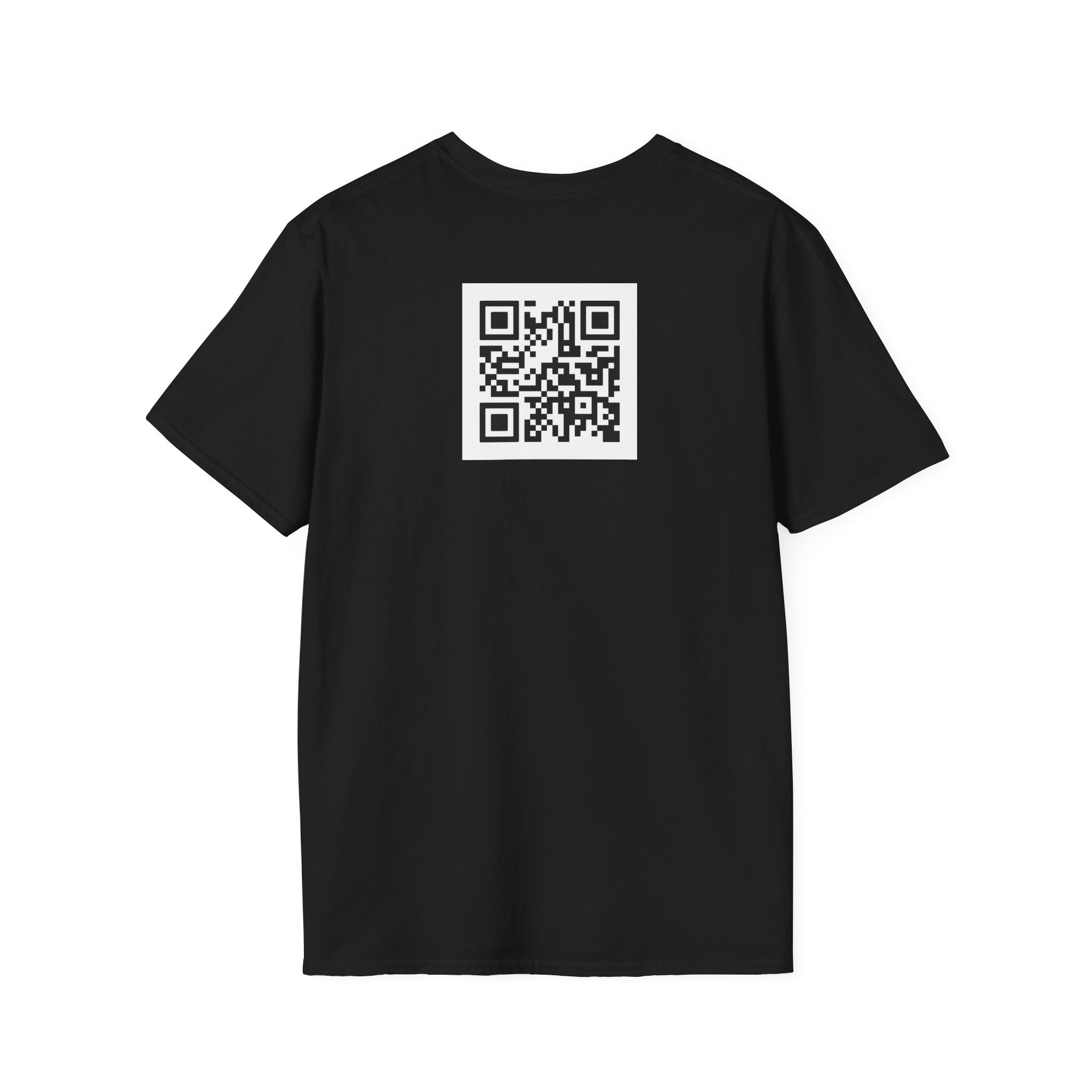 Graphic T-Shirt — "Quiet Violence" Dark Silhouette Band/Anime Art