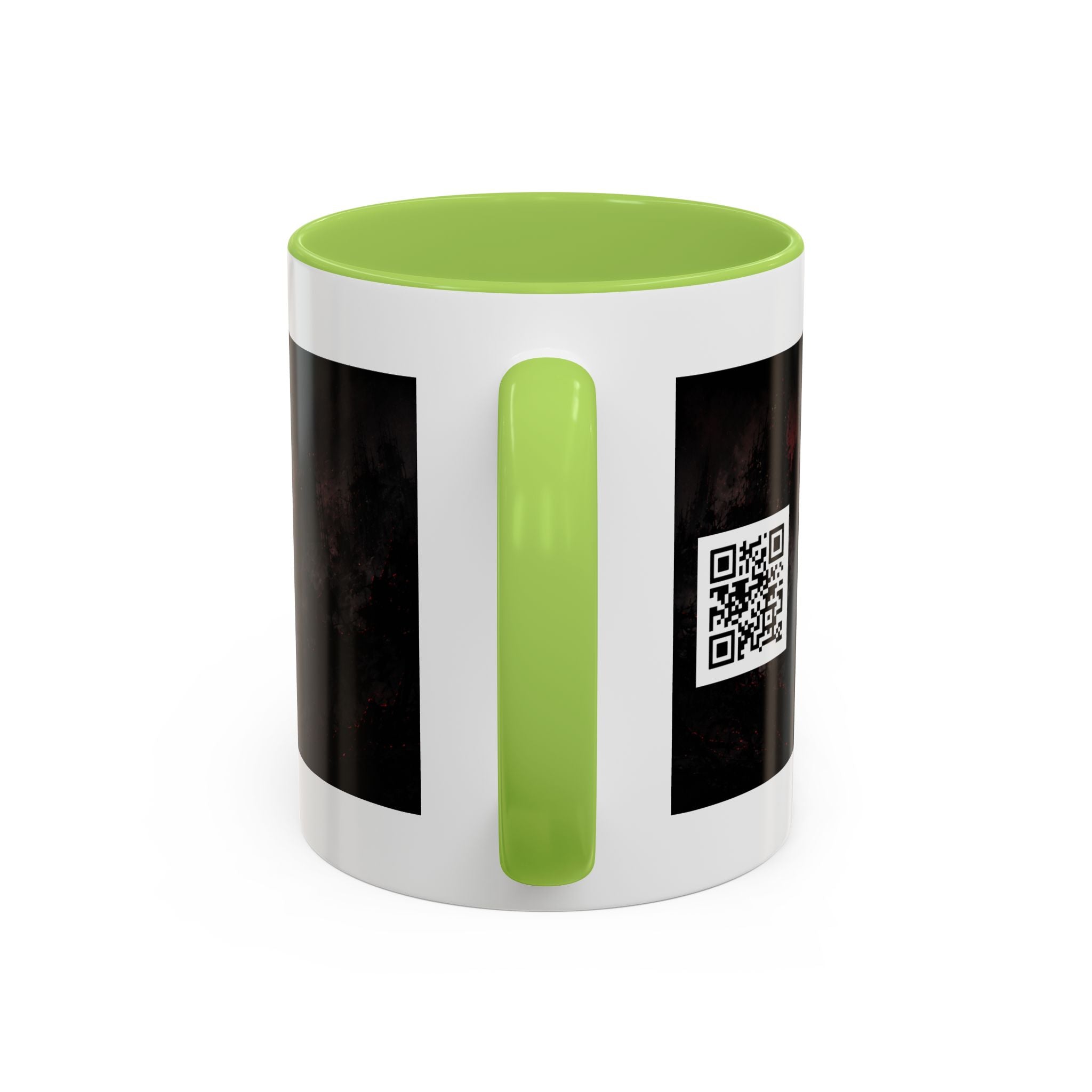 Quiet Violence Gothic Coffee Mug — Dark Horror Artwork Accent Mug (11/15 oz)